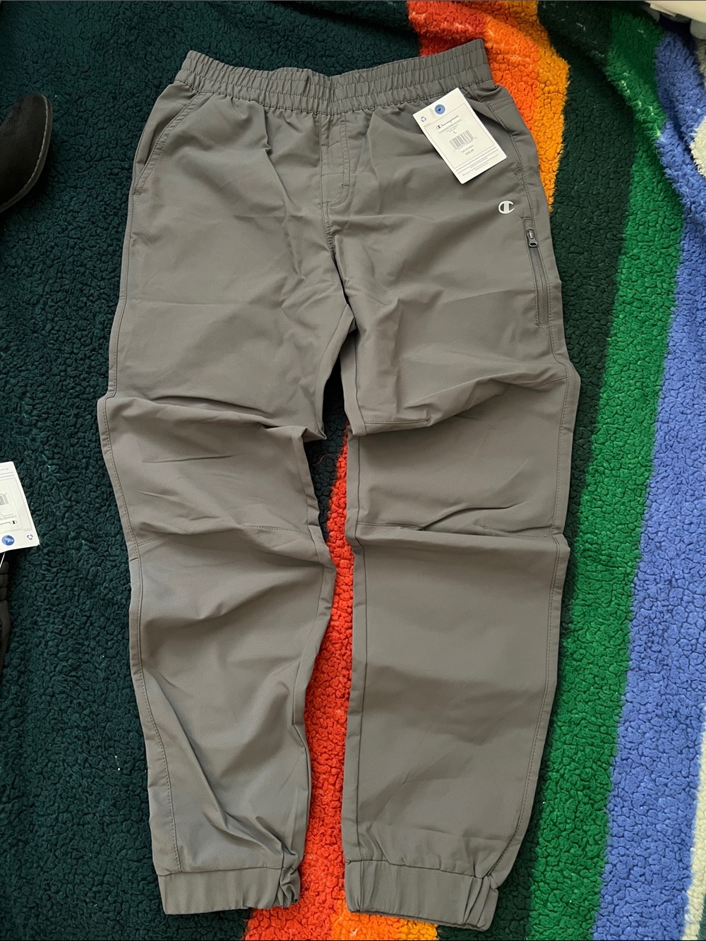 Champion Gray Boys Performance Jogger Pants